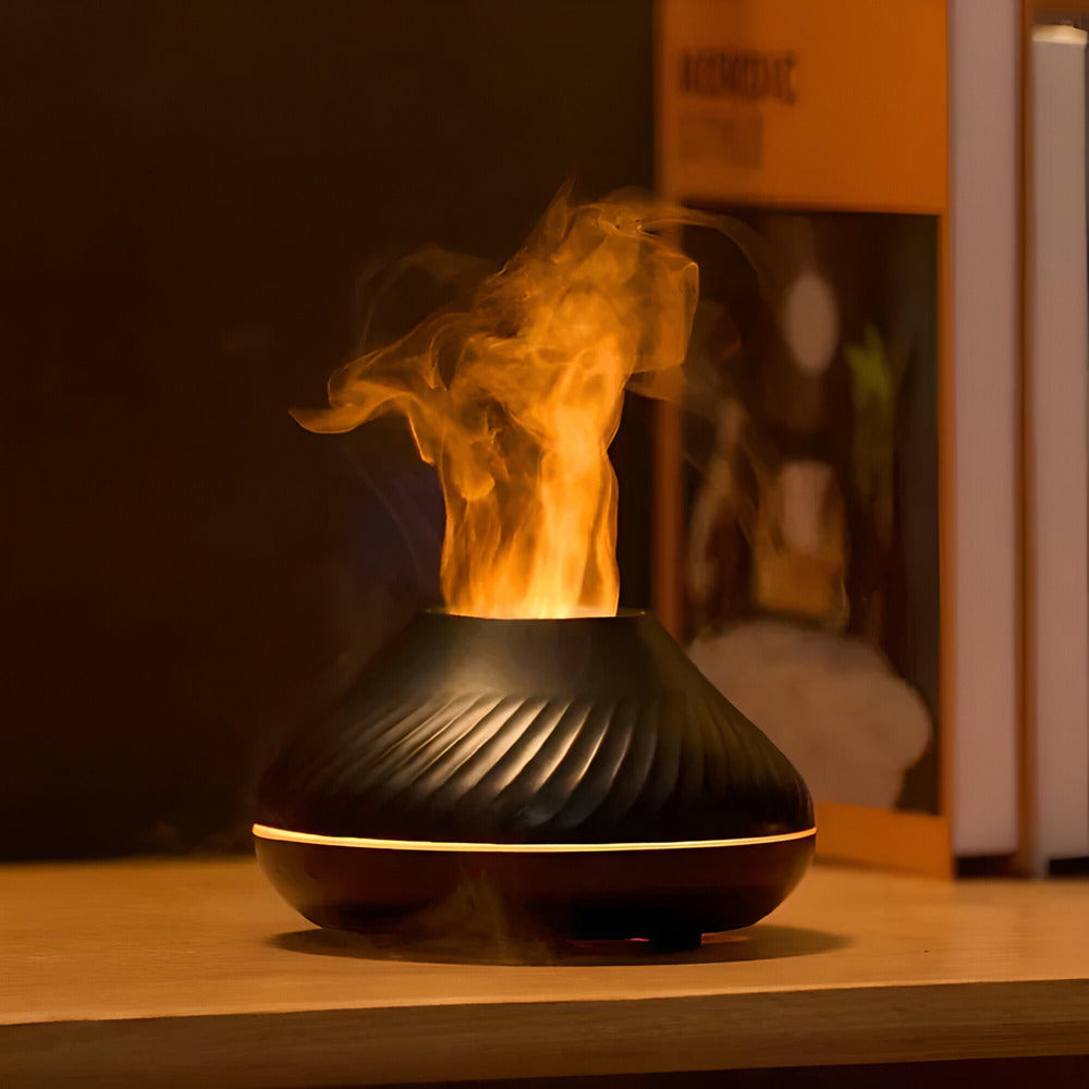 Eleganter Ultraschall Aroma Diffusor mit 7-Farben LED und Auto-Ausschaltfunktion | Raumduft Diffuser für Aromatherapie-1
