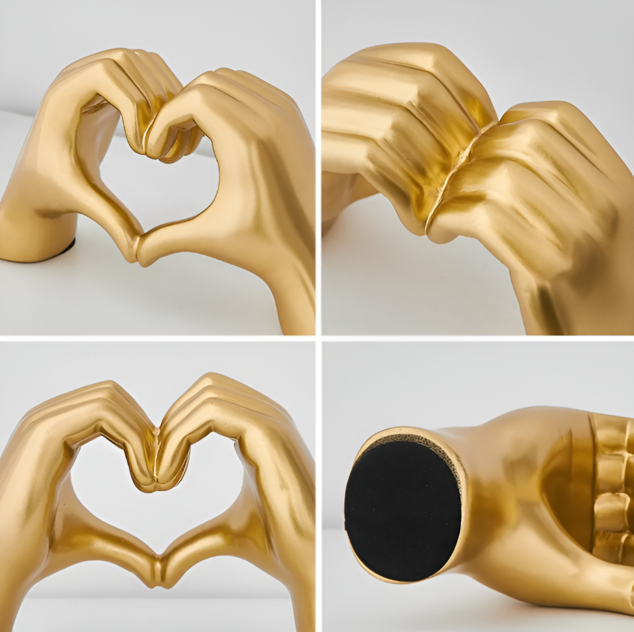 Sculpted Love Figur – Moderne Hand-Liebesfigur aus hochwertigem Harz für zeitlose Romantik und elegante Dekoration-4