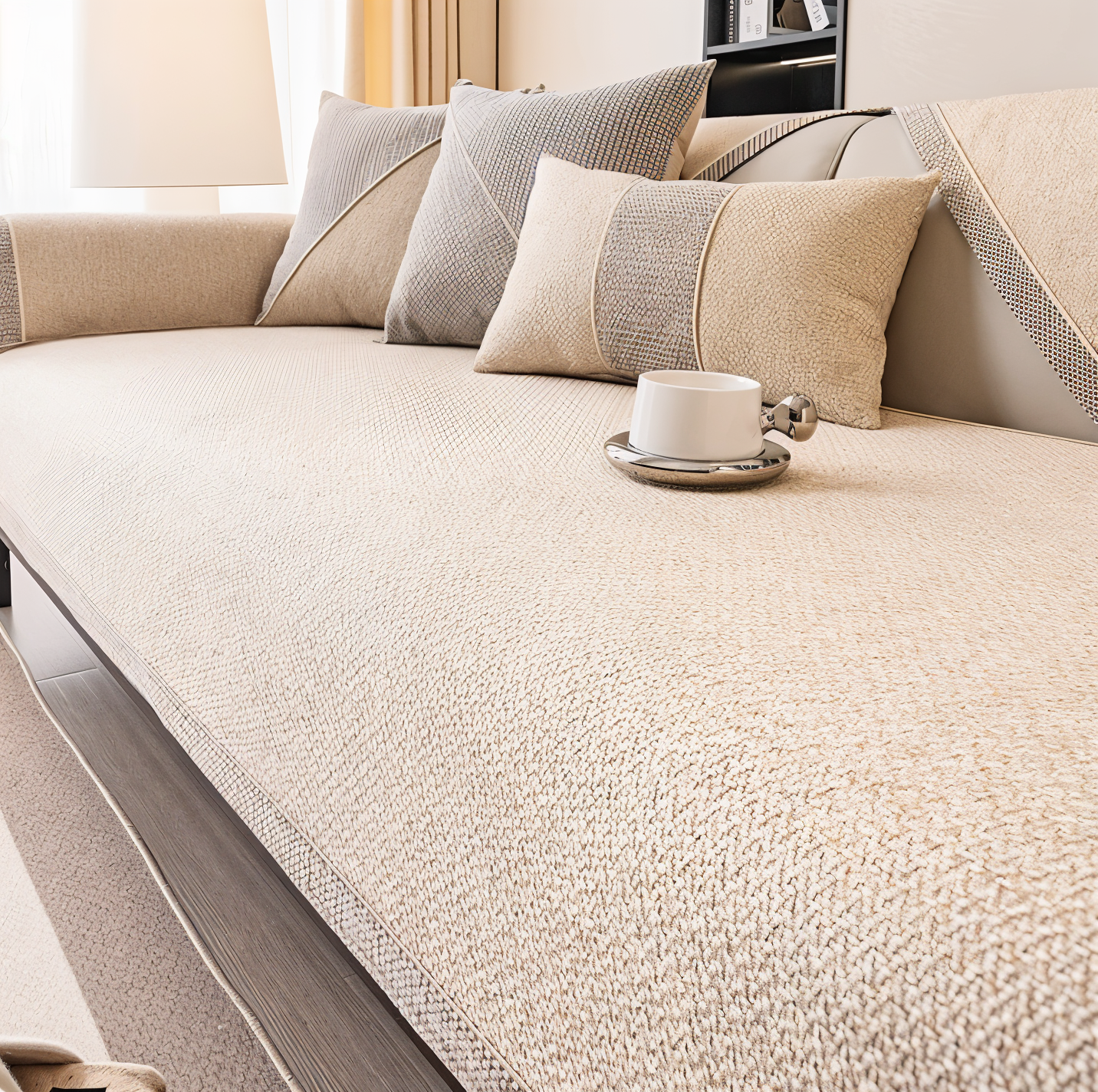 Variant image for Solide Plain | Sofabezug aus Baumwolle und Polyester-21