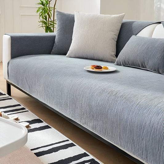 UniQuilted | Hochdichter Chenille Sofabezug Mit Silikonrückseite 1