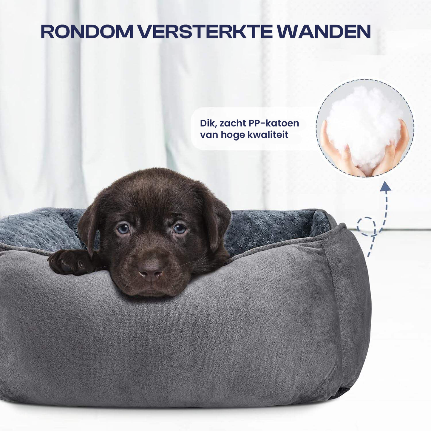 Hundeschlafsofa | Polyester Schlafplatz für Haustiere 4