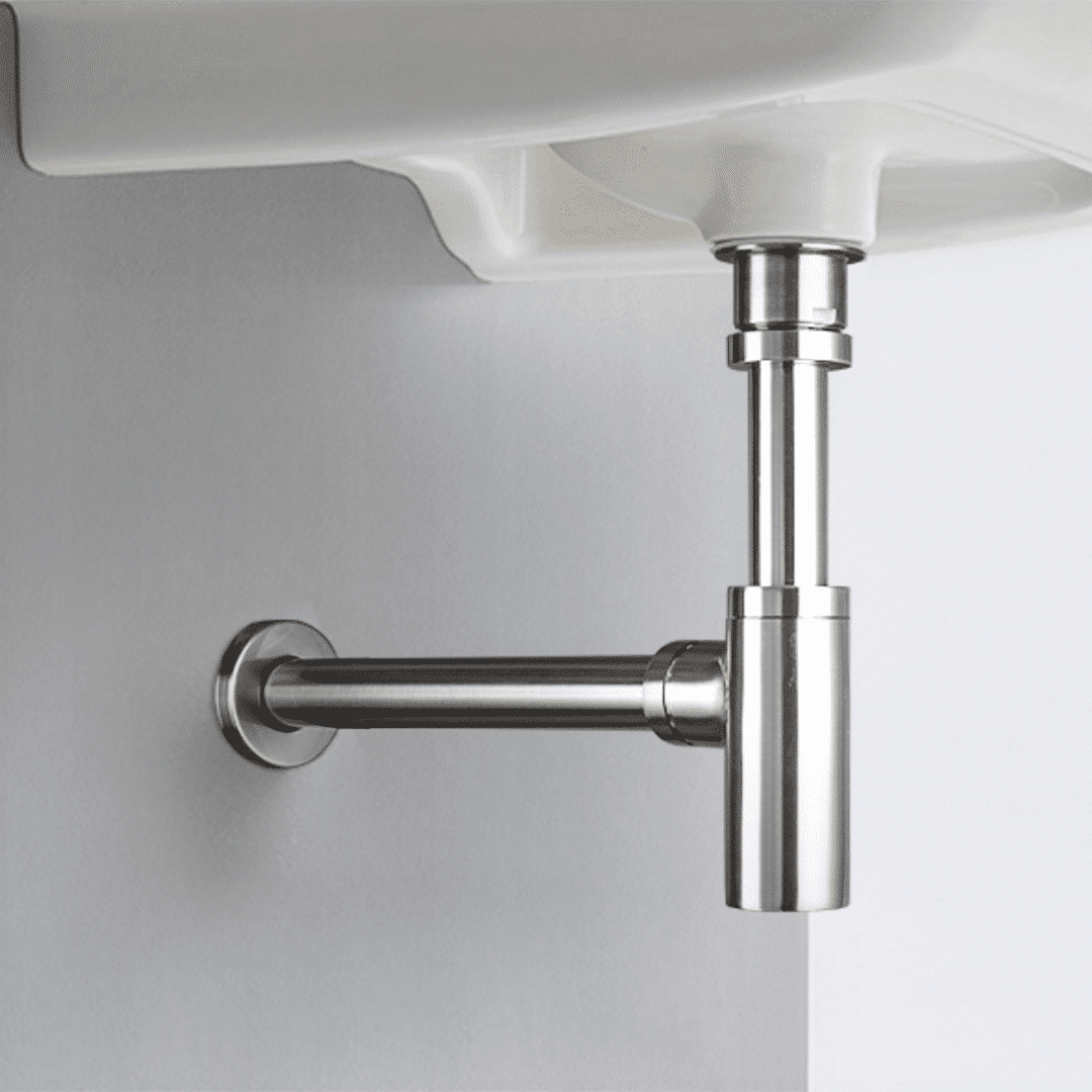 IMBER | Waschbecken Abfluss aus Messing, Verstellbar 200-700mm 3