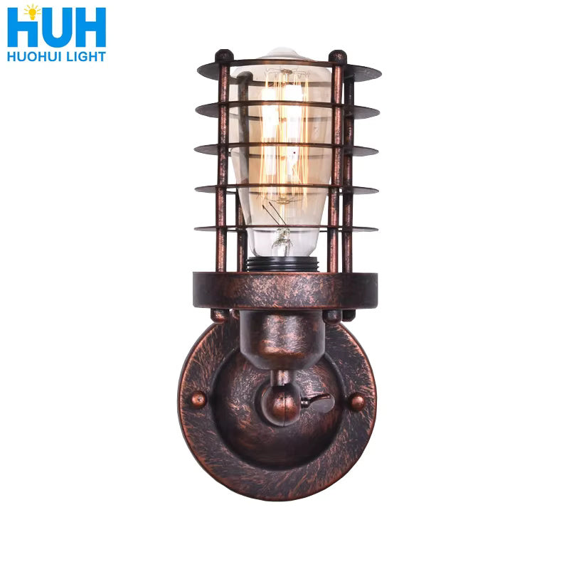 RetroRadiance | Lampada d'accento rustica