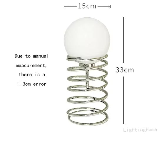 FrostOrb tafellamp – Bauhaus-geïnspireerd ontwerp