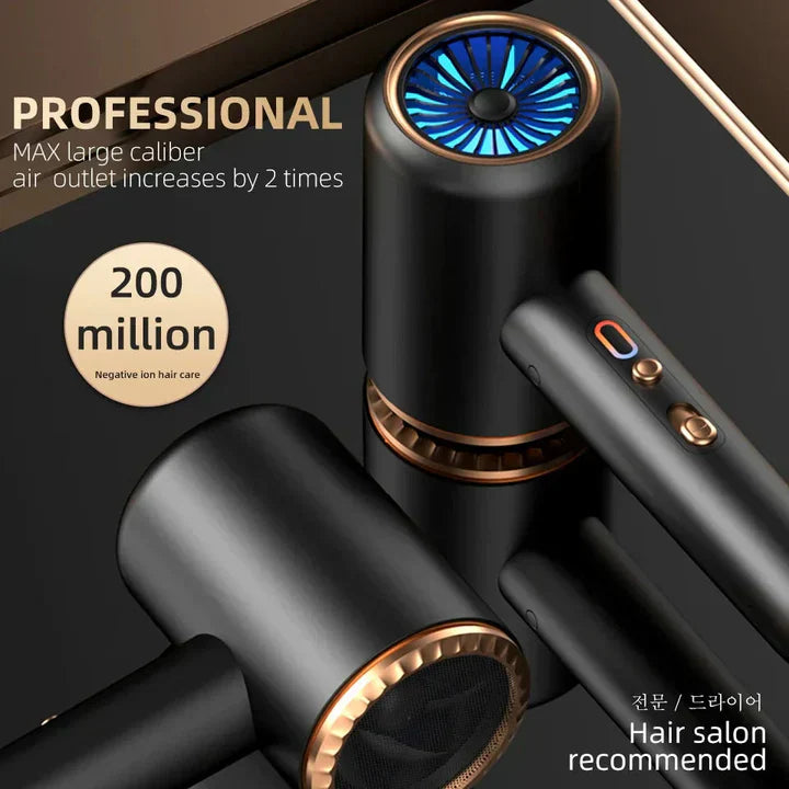 IonBlaze | Professioneller 2400W Haartrockner mit Ionentechnologie 4