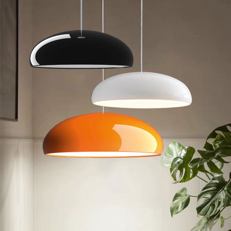 Italienische Pendelleuchte Schwarz | Moderne Hängelampe 3