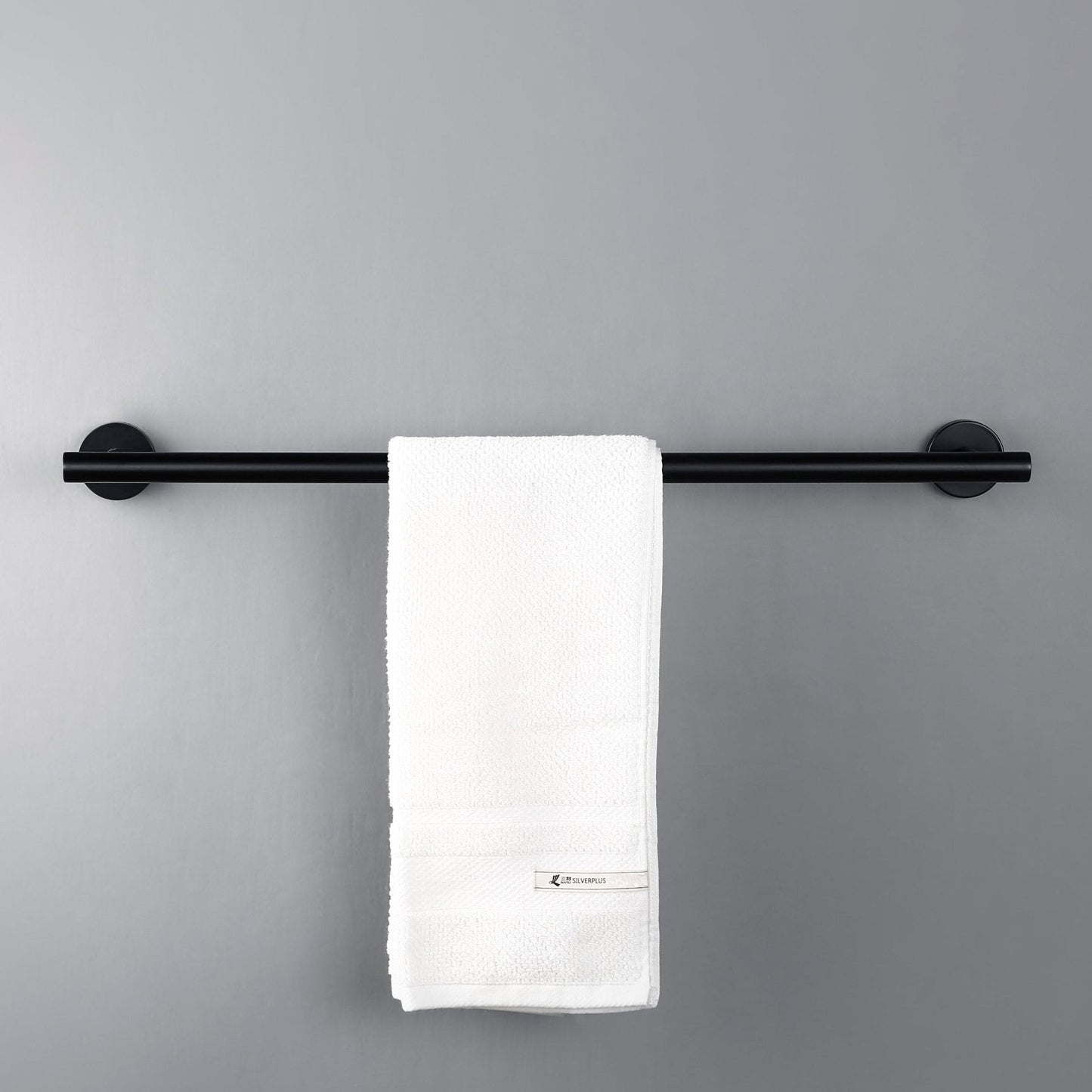 KOL Handtuchhalter Schwarz | Wandmontage Badezimmeraccessoire 3