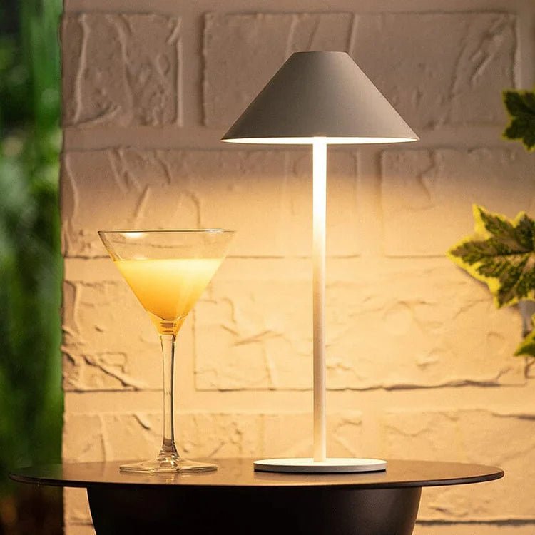 Kabellose Tischlampe Schwarz | Touch-Dimmbare LED-Tischleuchte 1