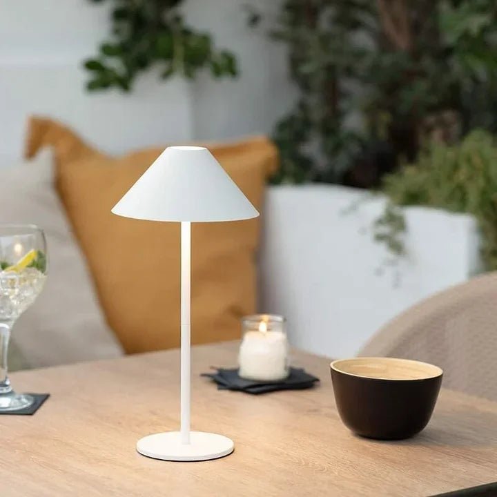 Kabellose Tischlampe Schwarz | Touch-Dimmbare LED-Tischleuchte 4