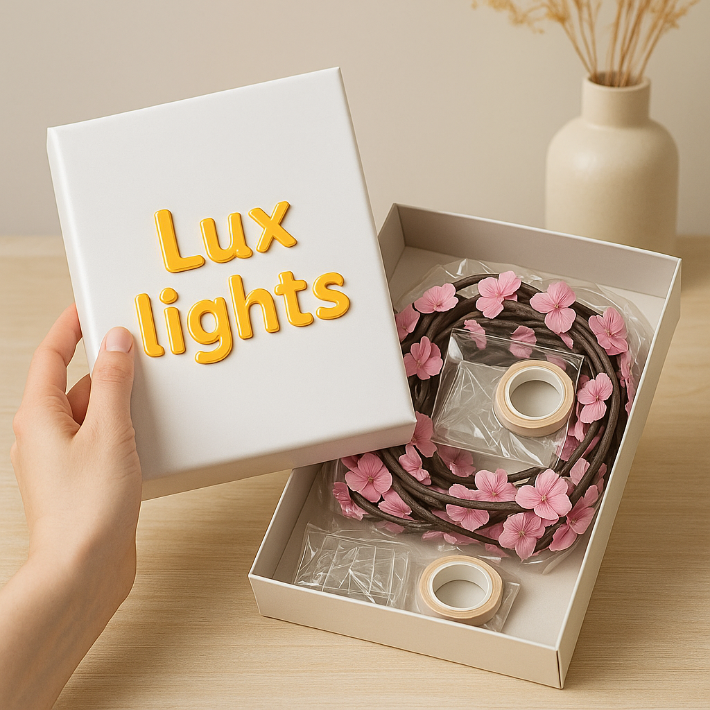 Kirschblütenrebe | LED Dekoration für Innenräume 6