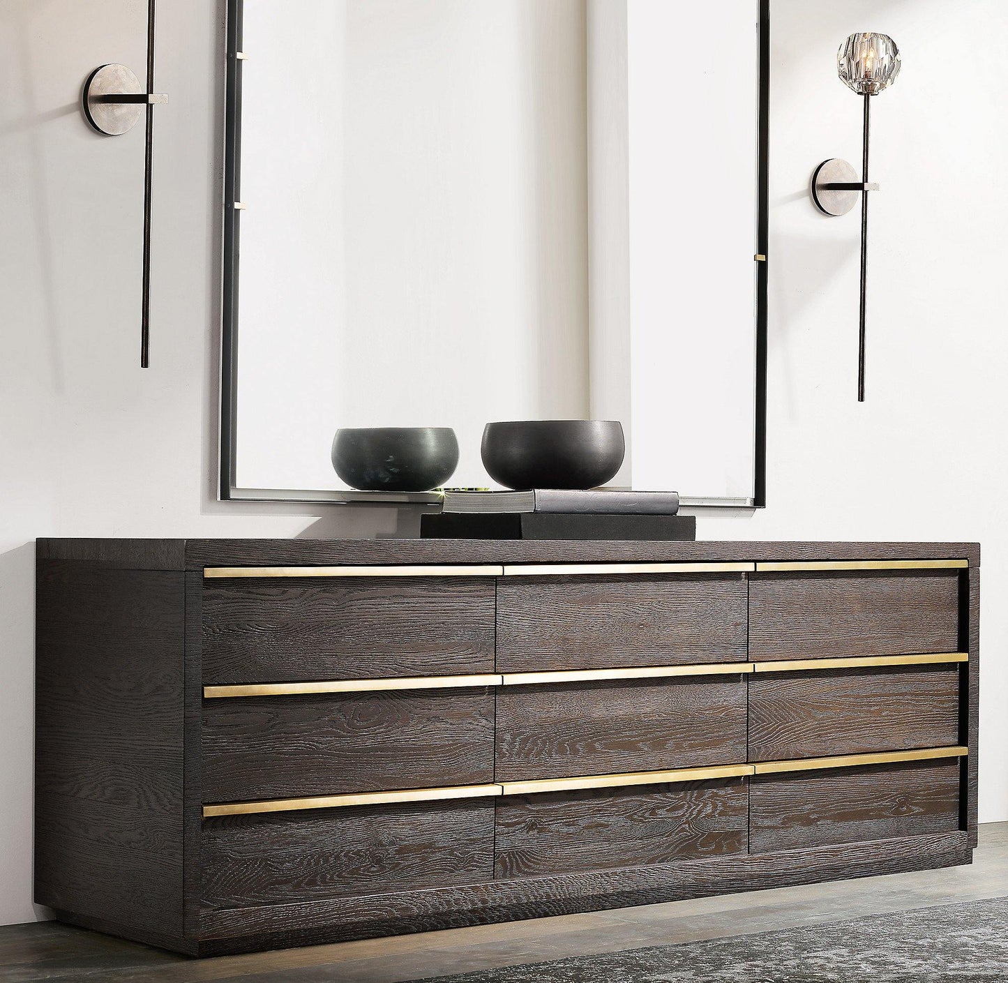 Kristallwandleuchte | Moderne Wandlampe mit Chromoberfläche 7