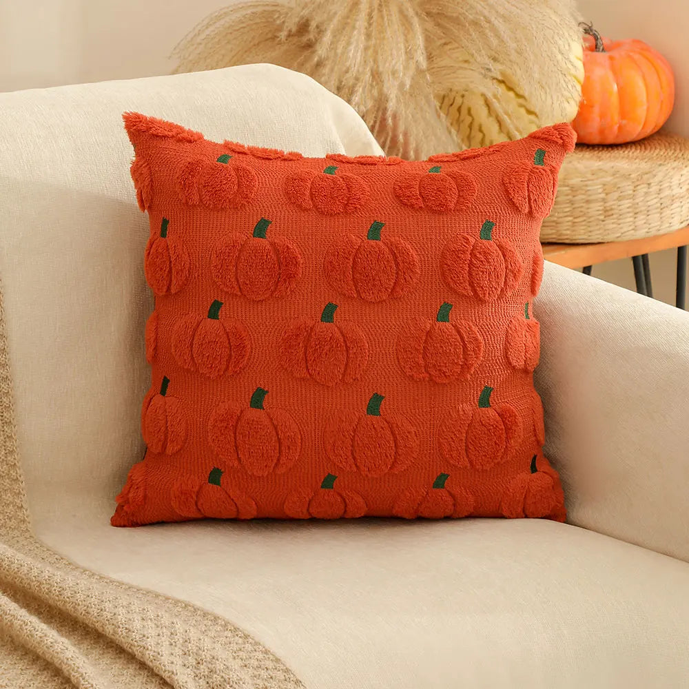 Kürbis Kissenhülle | Halloween Kissenbezüge 18x18 Zoll 11