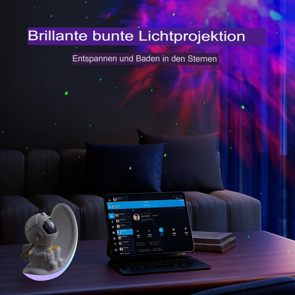 LED-Astronaut | Sternenprojektor für Magische Raumatmosphäre 4