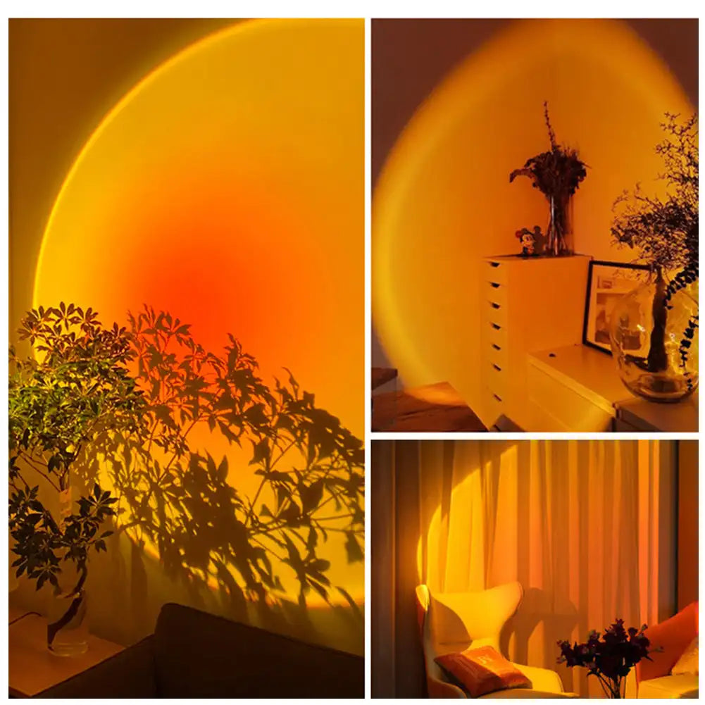LED-Sunset-Lampe | Stimmungslicht für Entspannte Abende 4
