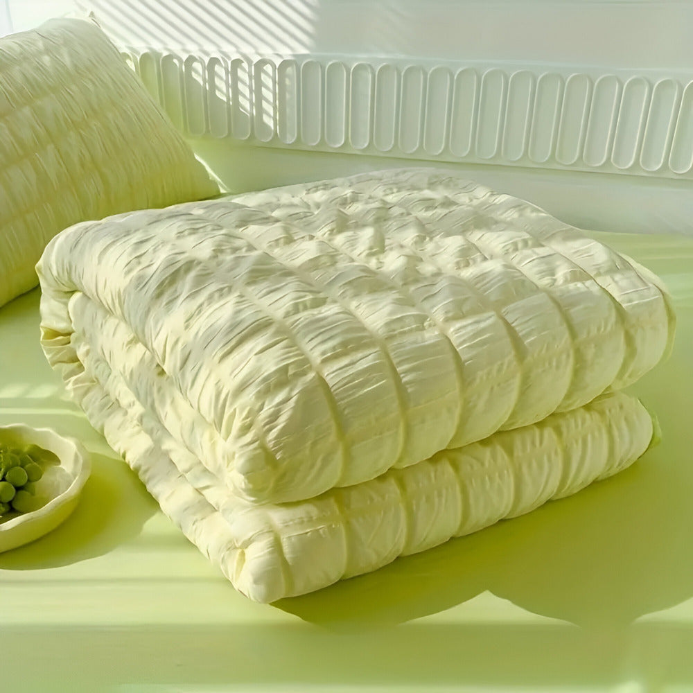 Leichte Atmungsaktive Sommerbettdecke 135x200 | Kühlende Bettdecke für Sommer 6