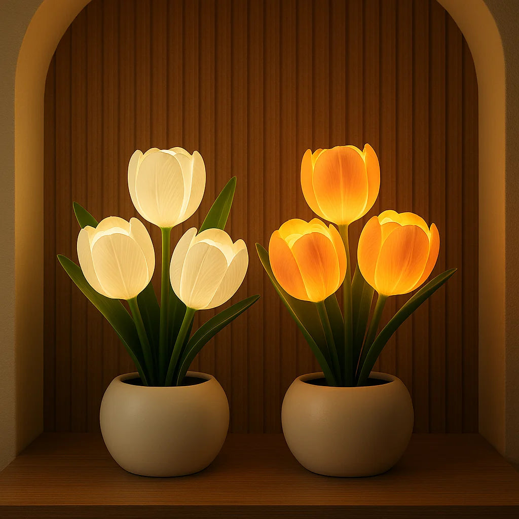 Leuchtendes Tulpenlicht | LED Tischlampe 1