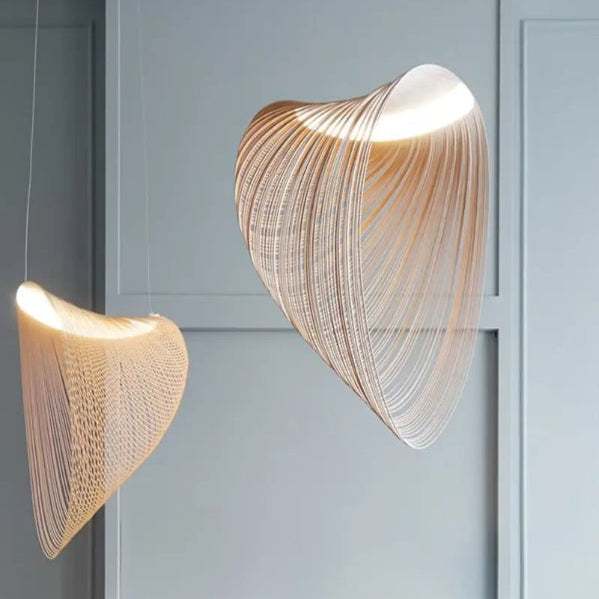 Lignum | Pendelleuchte aus Holz für Esszimmer und Wohnräume 3