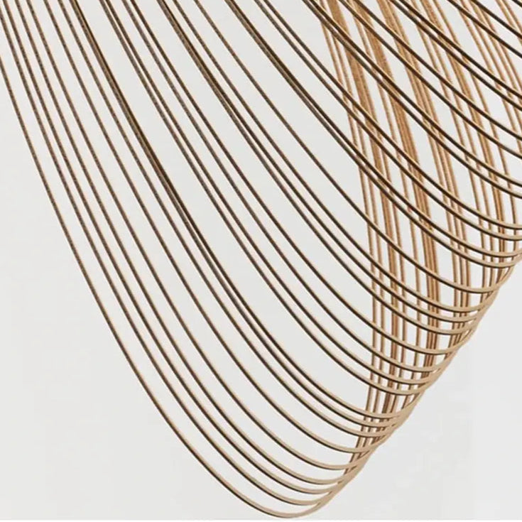 Lignum | Pendelleuchte aus Holz für Esszimmer und Wohnräume 5