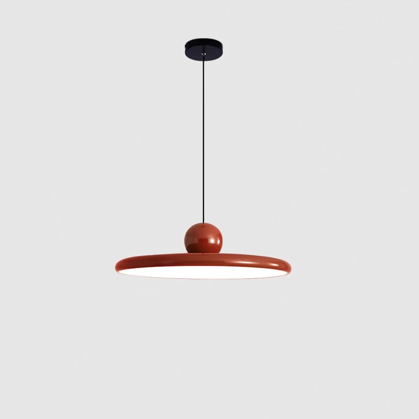 Variant image for Evalance | Hängelampe Rot 30 cm Metall für Esstisch-3