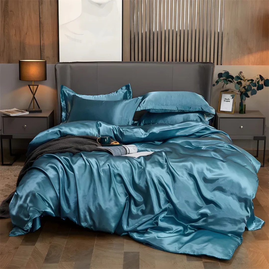 Luxus Rayon Bettbezug Set | Bettwäsche 155x220 0