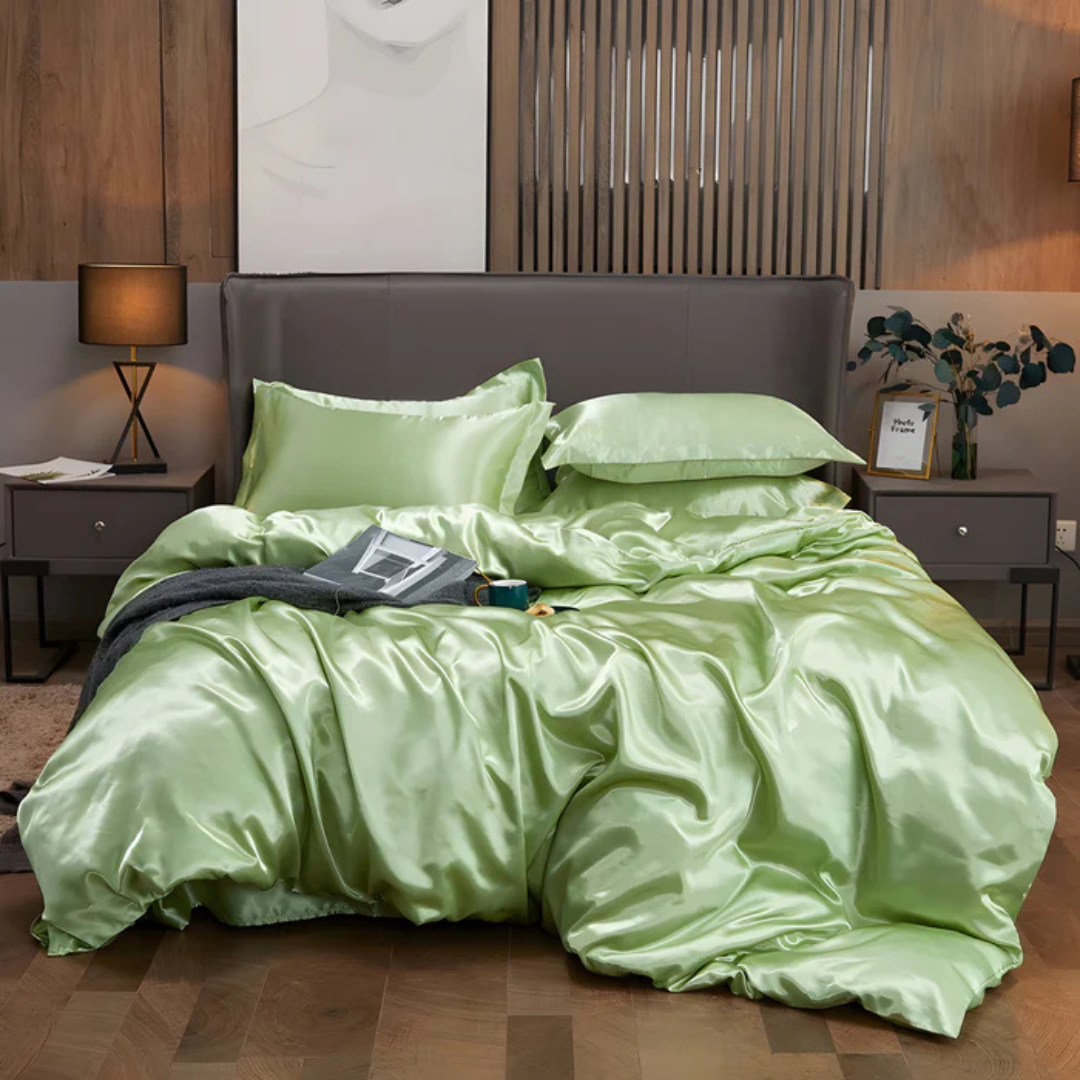 Luxus Rayon Bettbezug Set | Bettwäsche 155x220 2