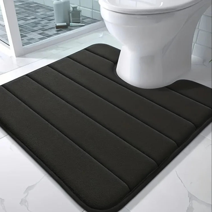 Luxus U-förmige Badezimmermatte | Memory Foam Badmatte 1