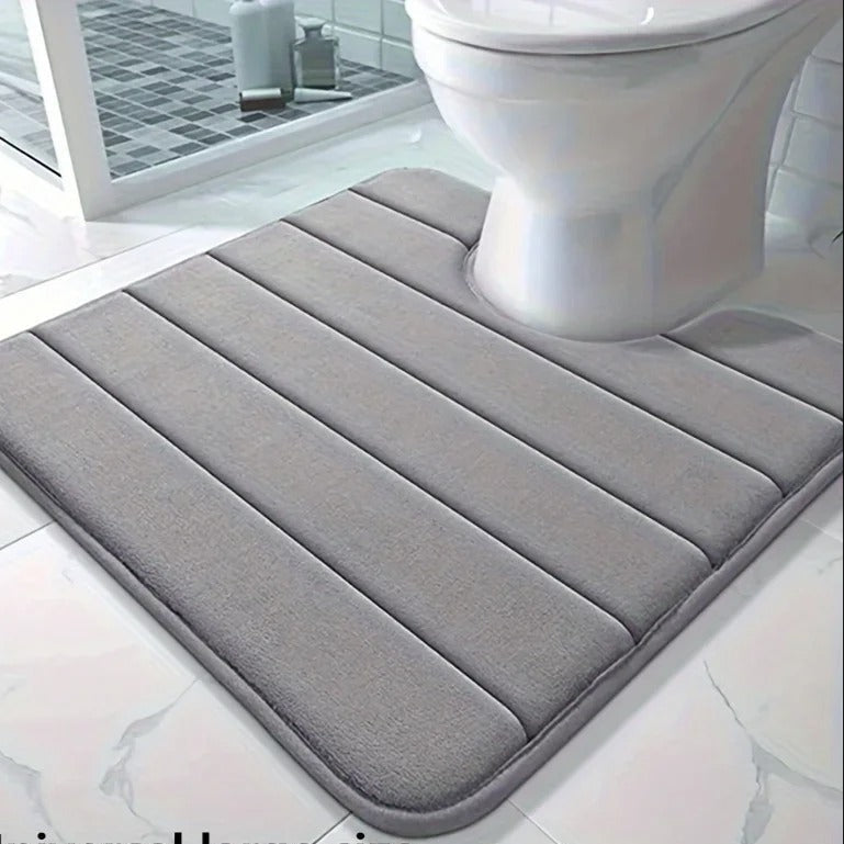 Luxus U-förmige Badezimmermatte | Memory Foam Badmatte 3