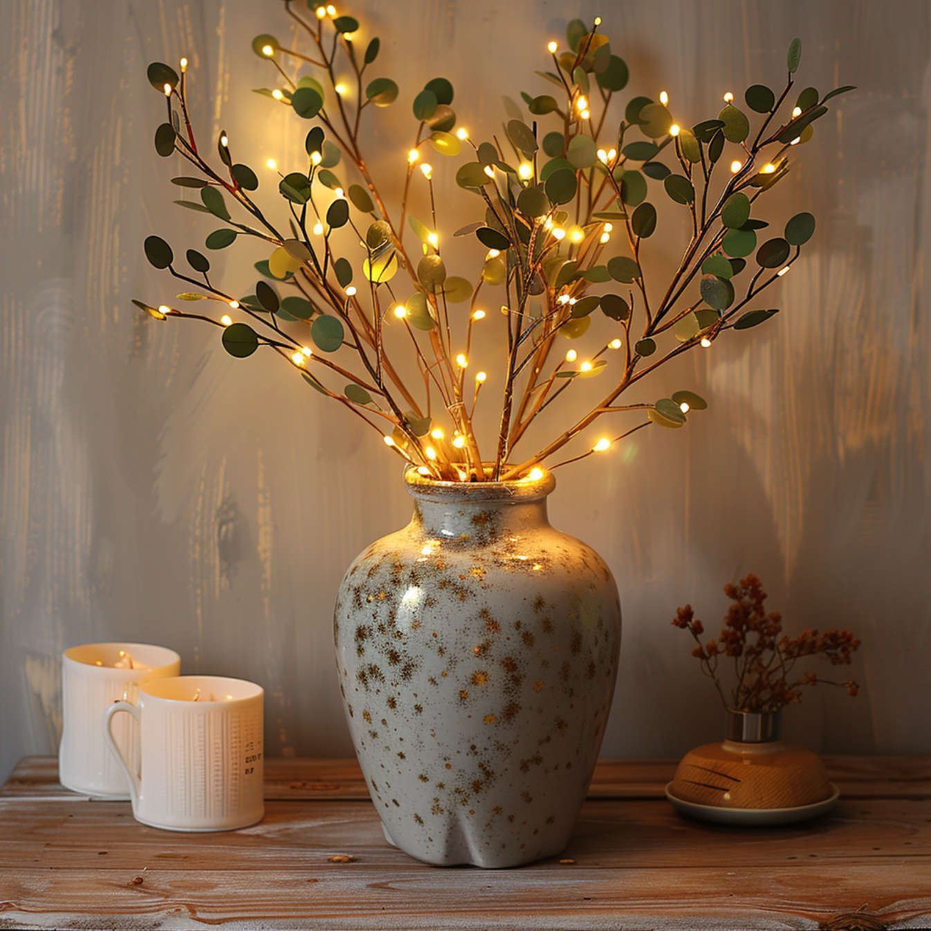 Magischer Olivenzweig | LED Dekoration 2