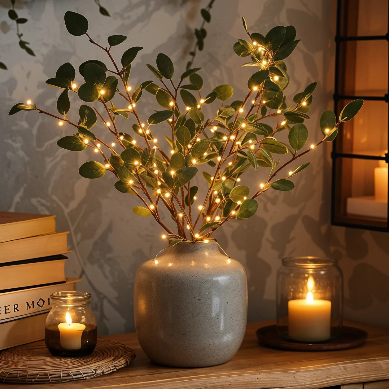 Magischer Olivenzweig | LED Dekoration 4