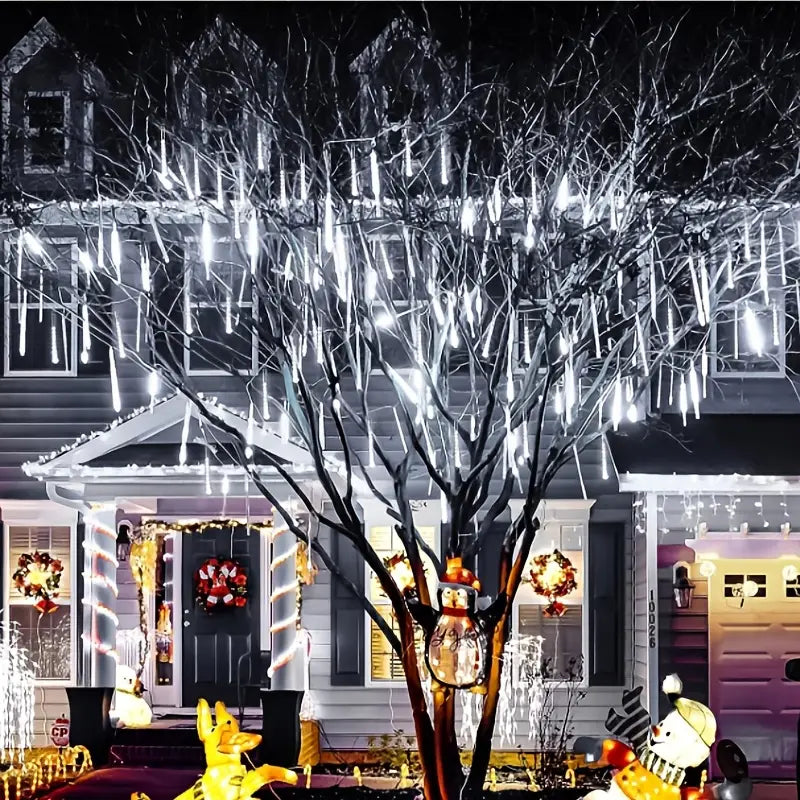 Meteor Lichter | LED Lichterkette für Halloween und Weihnachten 7