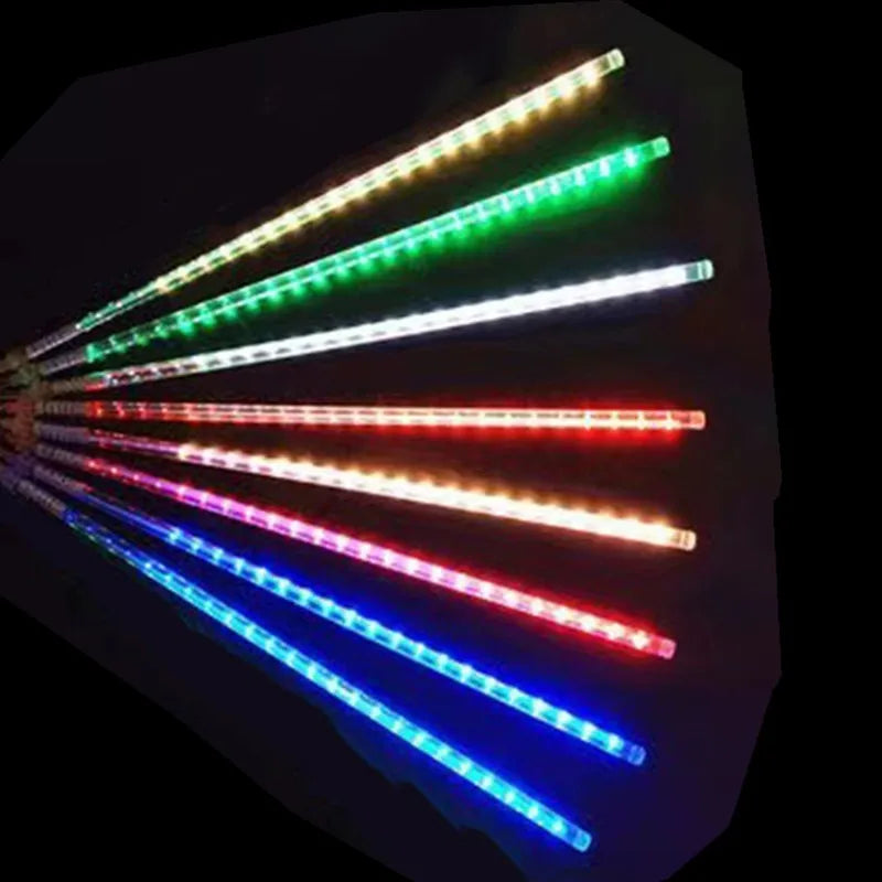 Meteorregen LED Lichterkette | Weihnachtsbeleuchtung Außen 10
