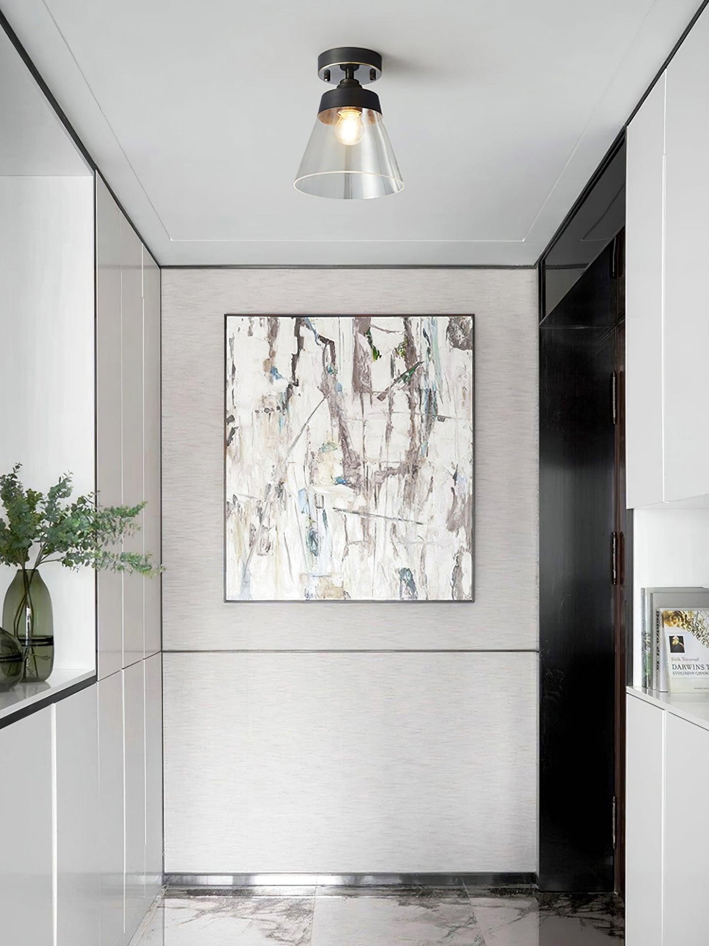 Moderne Halbeinbau-Deckenleuchte | Elegante Lichtquelle 6