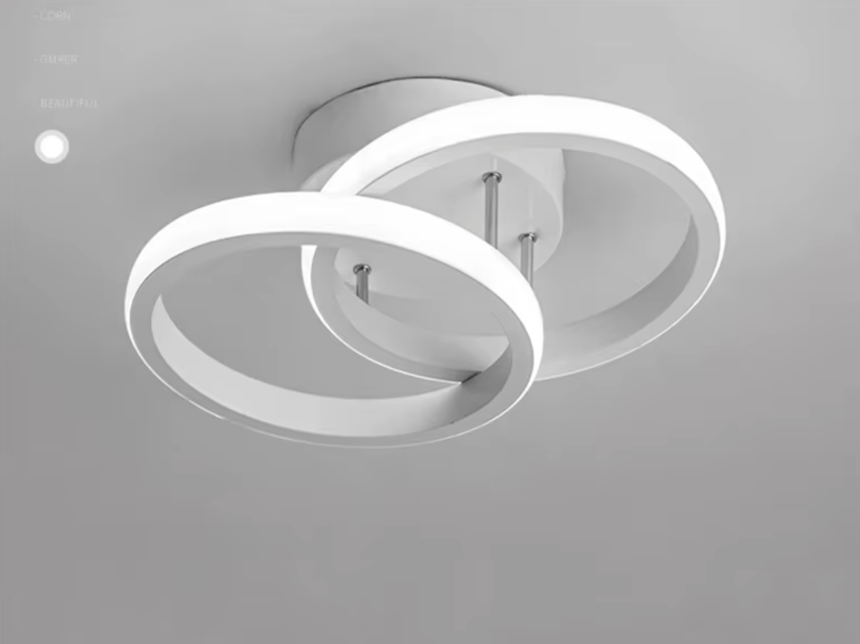 Moderne LED-Deckenleuchte | Geometrische Deckenlampe 9
