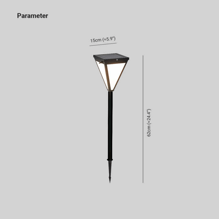 Moderne LED Außenlampe | Außenbeleuchtung für Garten und Haus 5