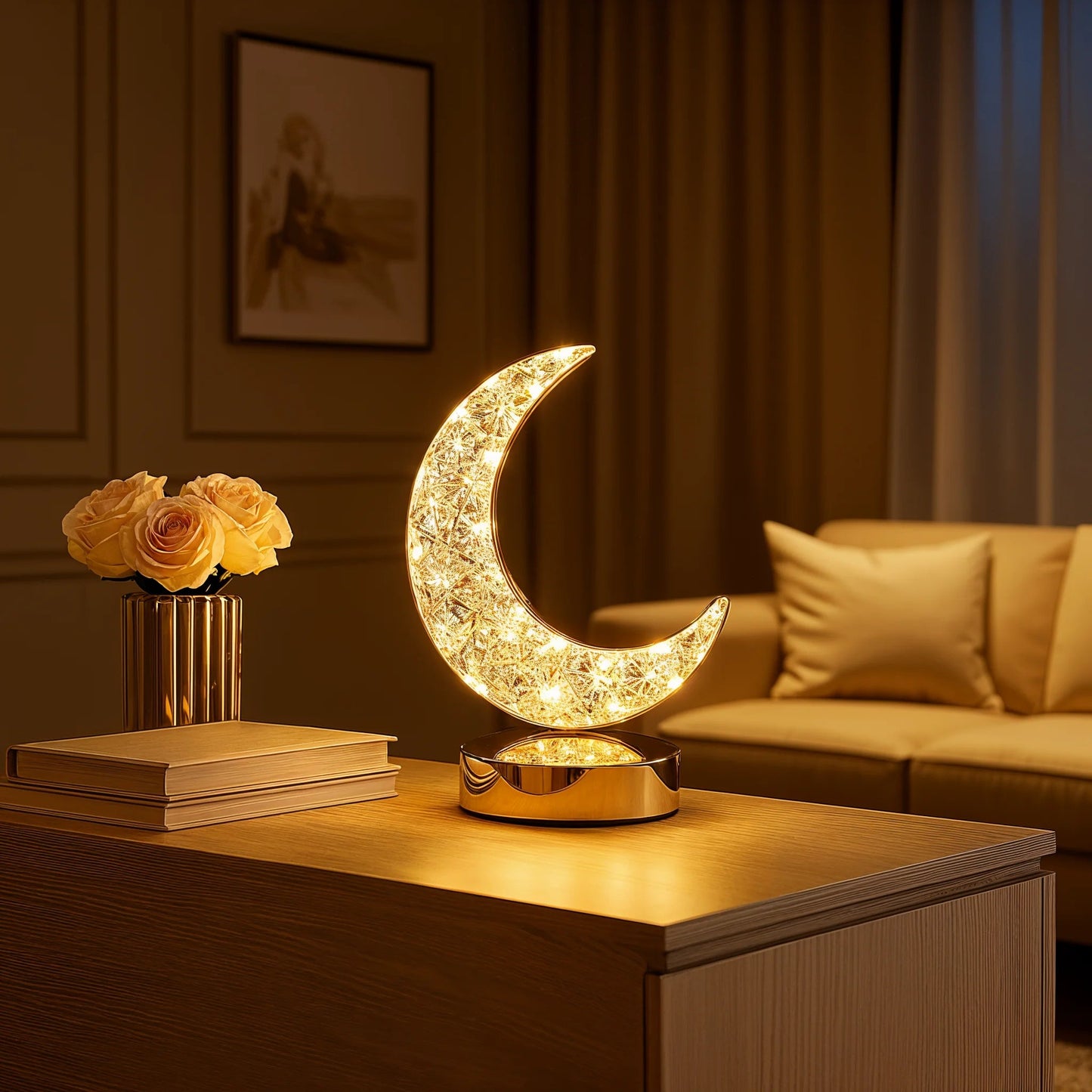 Mondglühlampe | LED Stimmungslicht 1