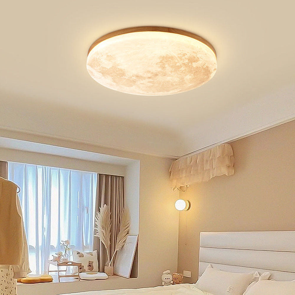 Moon Round | Minimalistische LED-Deckenleuchte 0