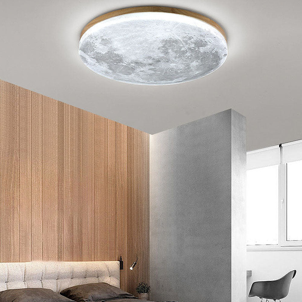 Moon Round | Minimalistische LED-Deckenleuchte 1