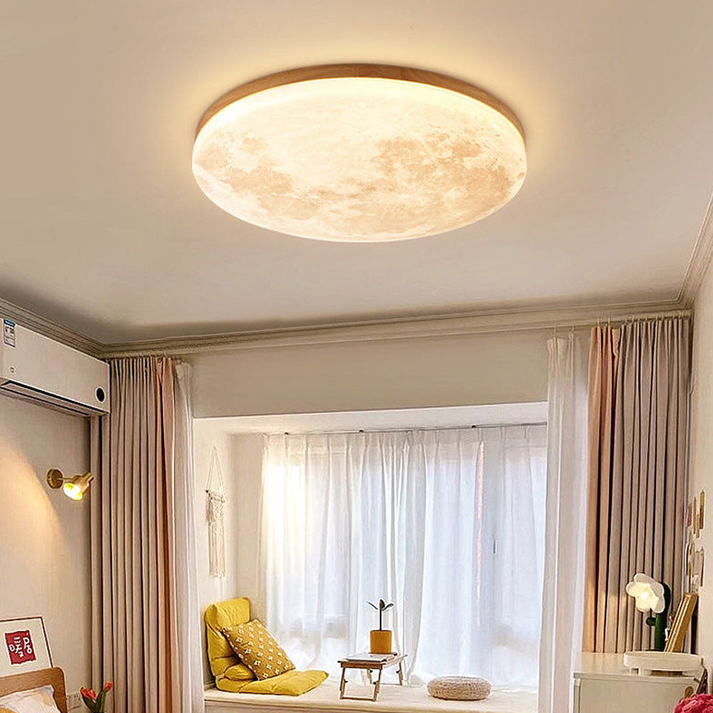 Moon Round | Minimalistische LED-Deckenleuchte 2
