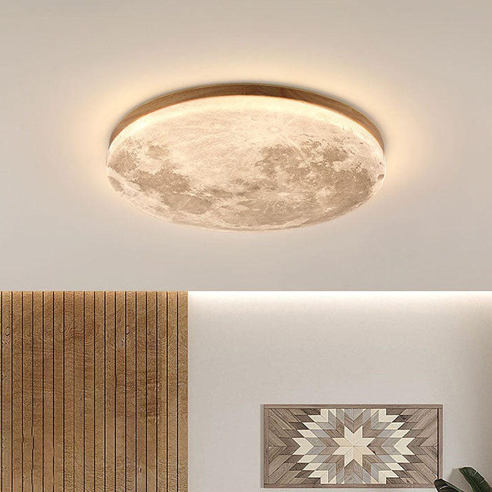 Moon Round | Minimalistische LED-Deckenleuchte 3