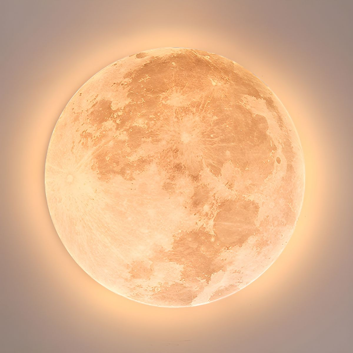 Moon Round | Minimalistische LED-Deckenleuchte 4