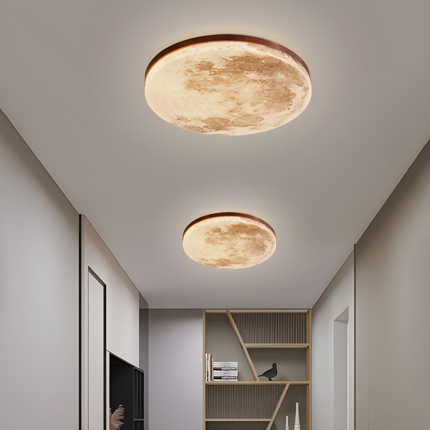 Moon Round | Minimalistische LED-Deckenleuchte 8