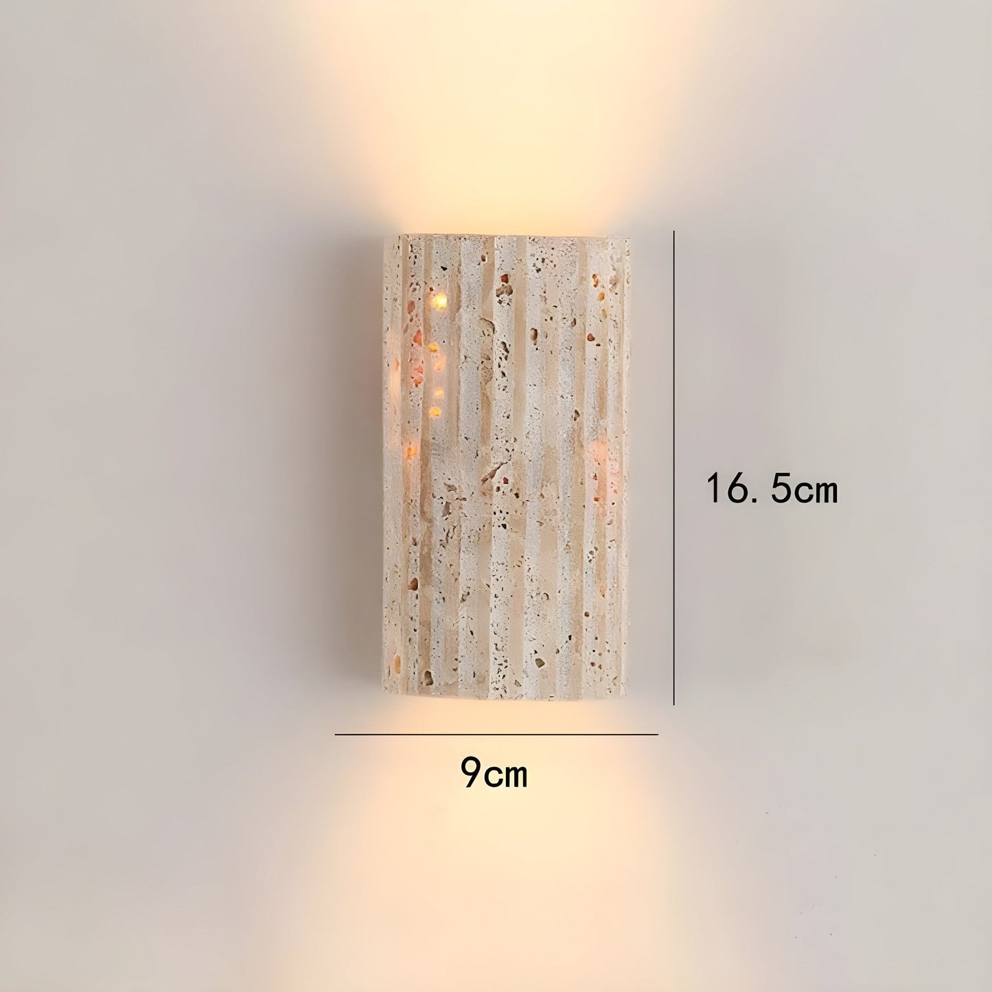 Natuurstenen Wandleuchte | Elegante LED Wandlampe Innen 6