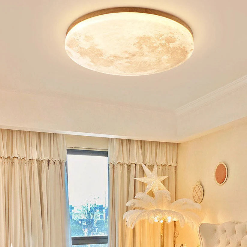 Moon Round | Minimalistische LED-plafondlamp