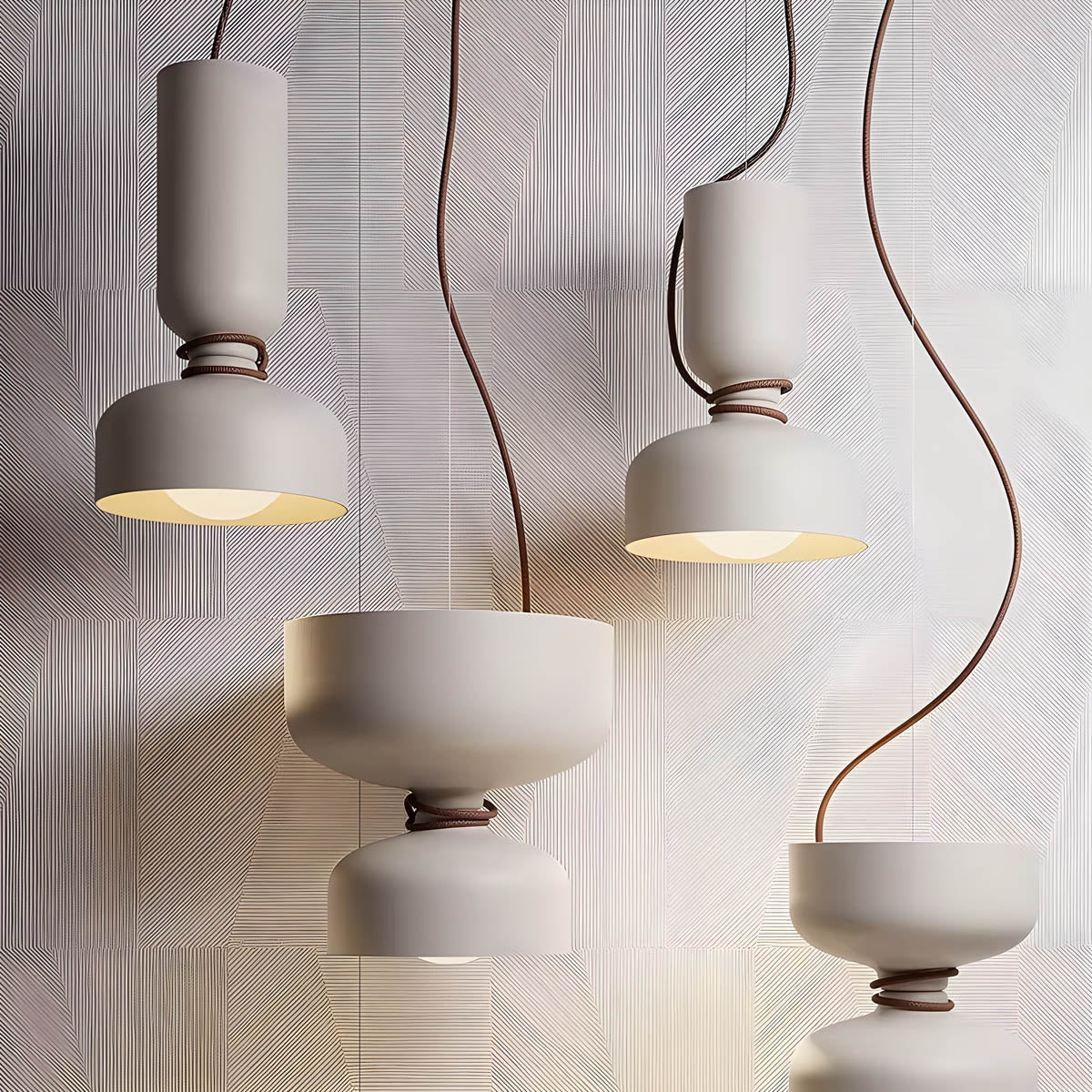 Orlee Pendelleuchte – Geometrisches Design in Mattschwarz | Moderne Hängelampe für Esszimmer, LED E27, Höhenverstellbar-3