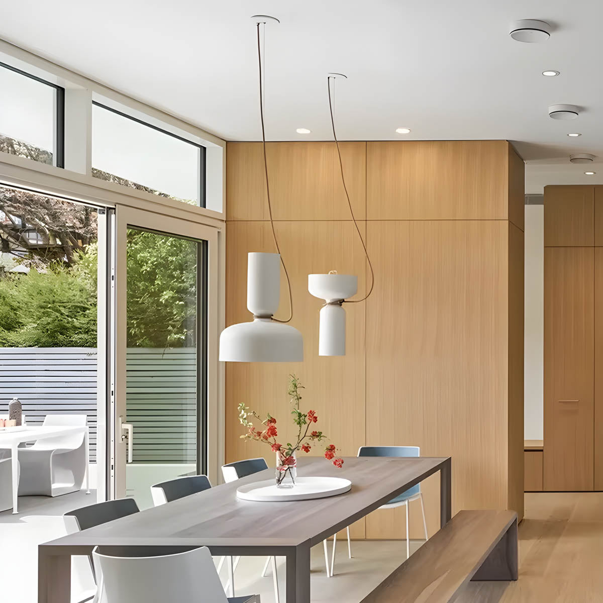 Orlee Pendelleuchte – Geometrisches Design in Mattschwarz | Moderne Hängelampe für Esszimmer, LED E27, Höhenverstellbar-6