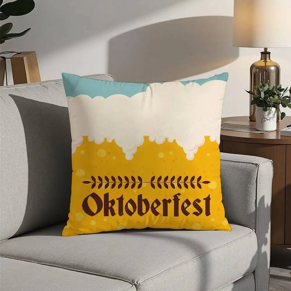 Oktoberfest Kissen Bedrucken | Dekoratives Plüschkissen 11