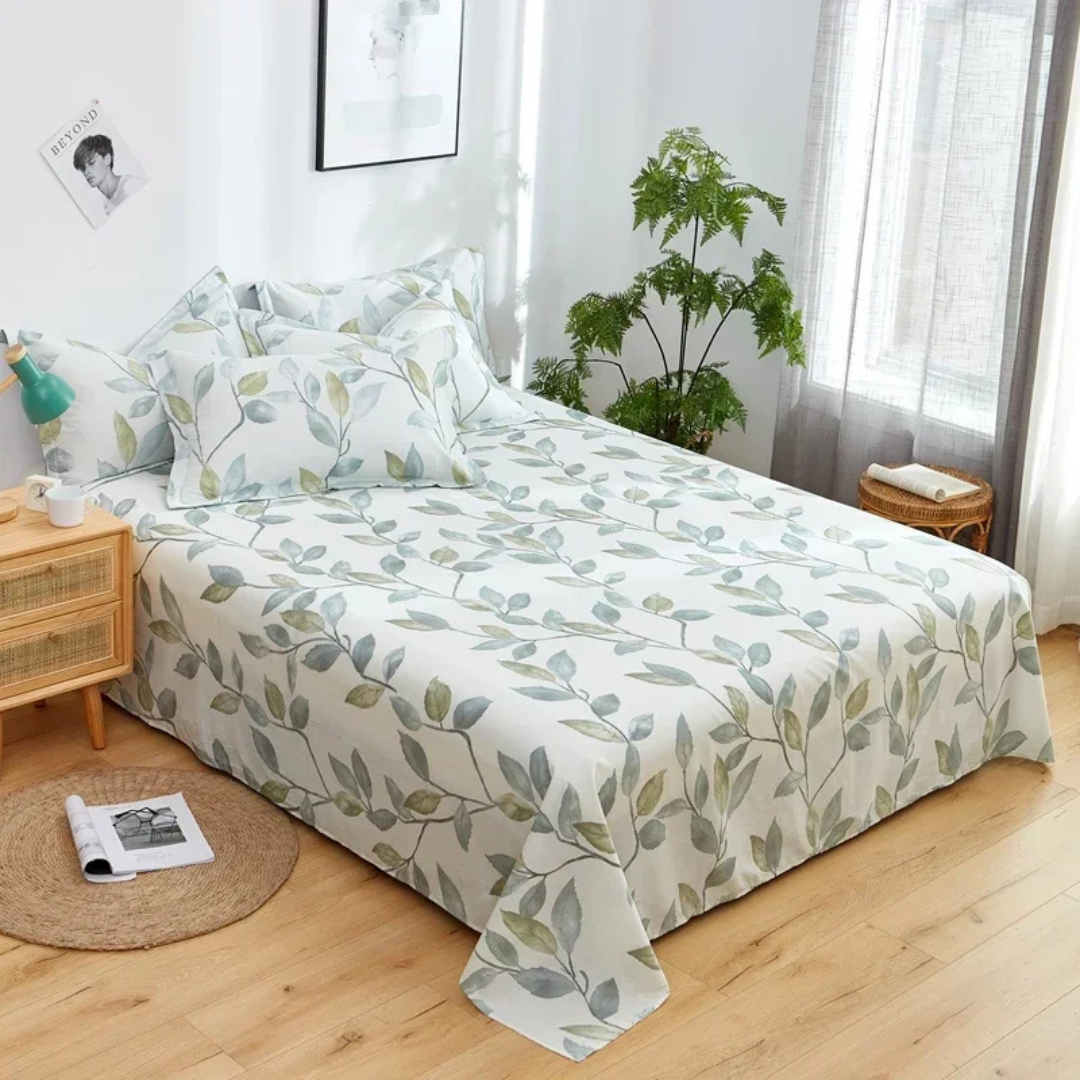 Olira Bettüberzug | Luxuriöser Baumwollbettbezug für Komfort 13