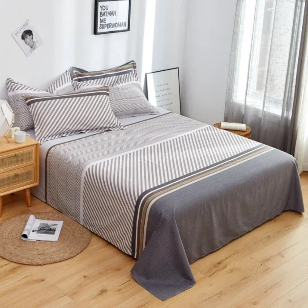 Olira Bettüberzug | Luxuriöser Baumwollbettbezug für Komfort 2