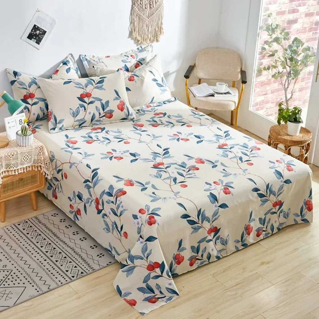 Olira Bettüberzug | Luxuriöser Baumwollbettbezug für Komfort 9