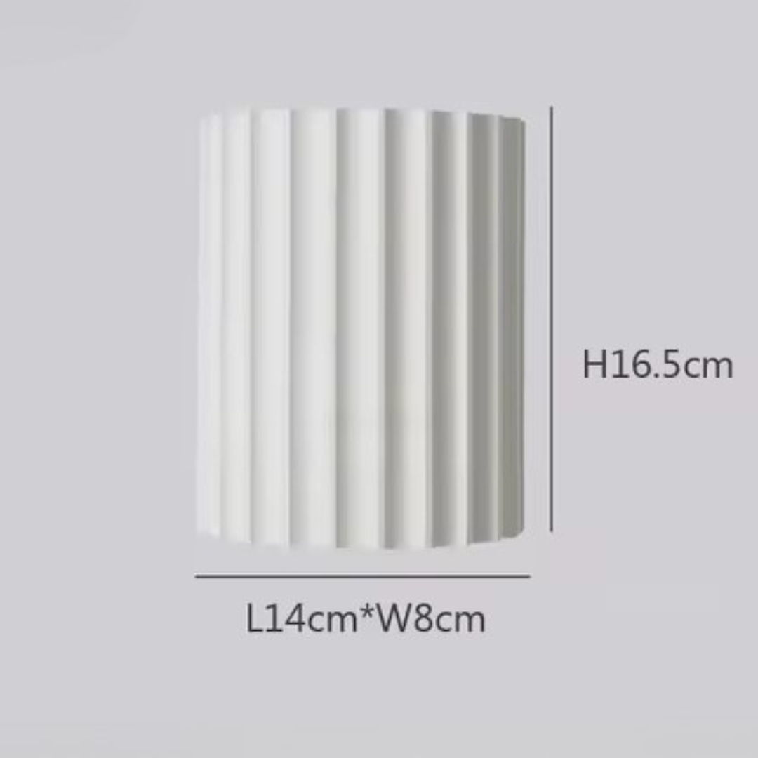 ArchiLume | Moderne gerippte Lampe, Wandleuchte